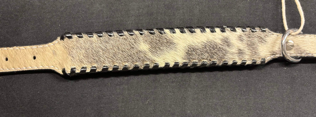Genuine Cowhide & Leather Small Dog Collar