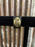 "Football Mom" Leather-Style Cuff Bracelet