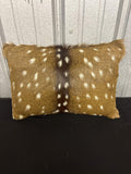 Rustic Axis Hide Decorative Rectangular Pillow