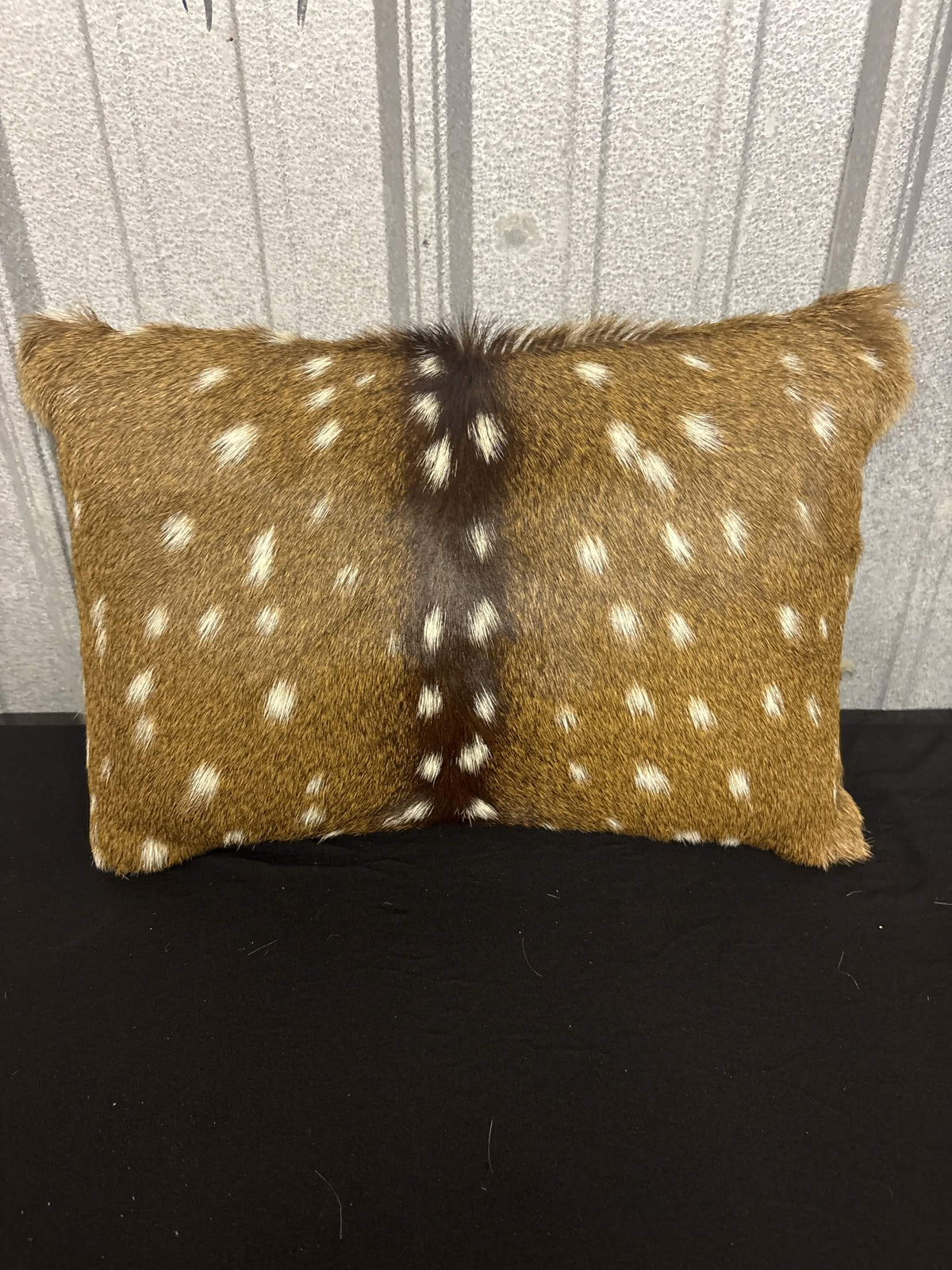 Rustic Axis Hide Decorative Rectangular Pillow