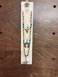 Southwestern Interchangeable Multicolor Charm Beaded Necklace