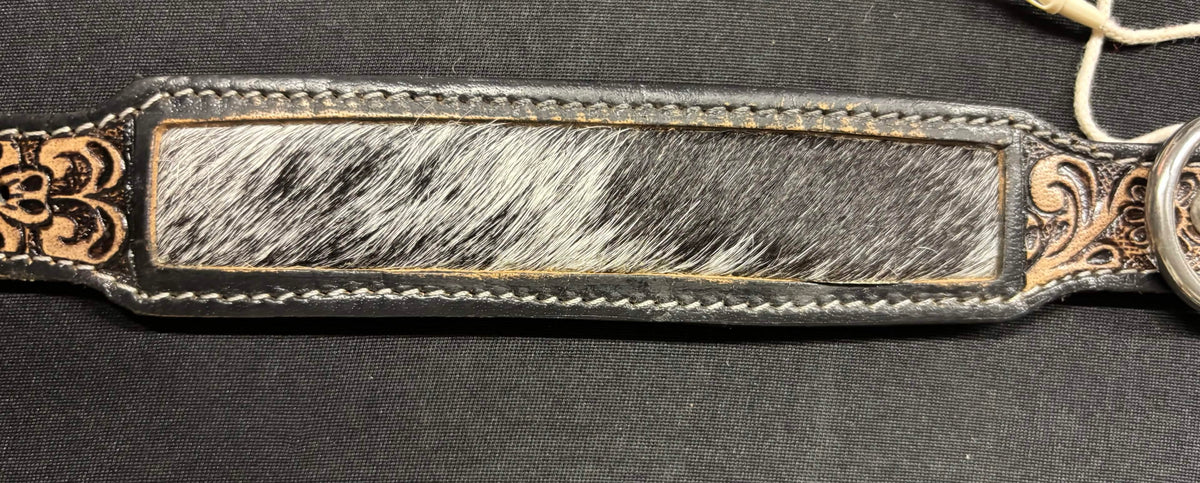 Genuine Cowhide & Leather Small Dog Collar