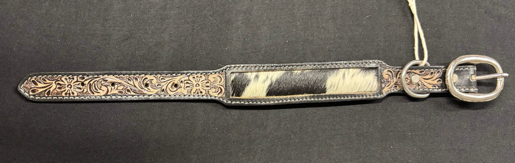 Genuine Cowhide & Leather Small Dog Collar