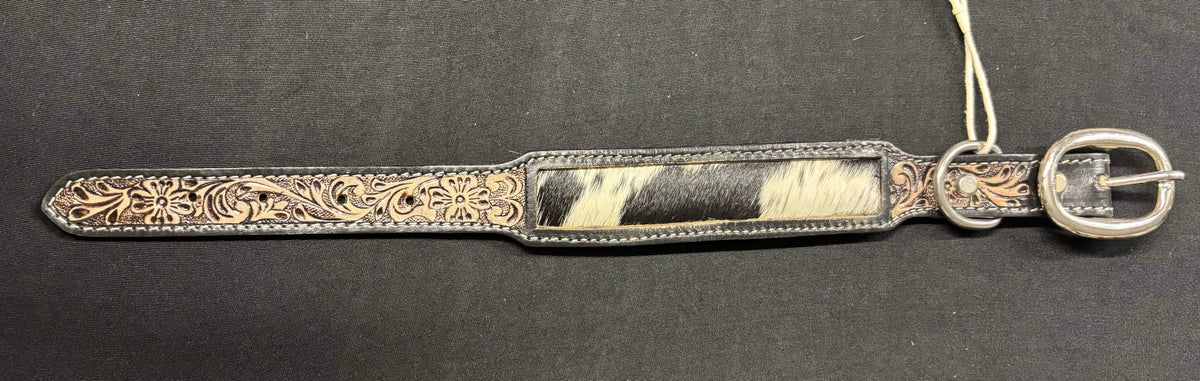 Genuine Cowhide & Leather Small Dog Collar