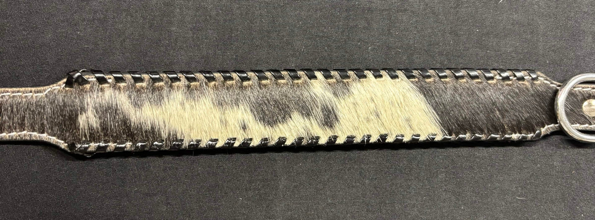 Genuine Cowhide Medium Dog Collar