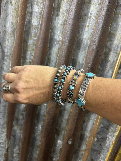 "Howdy" Western 4-Piece Bracelet Stack