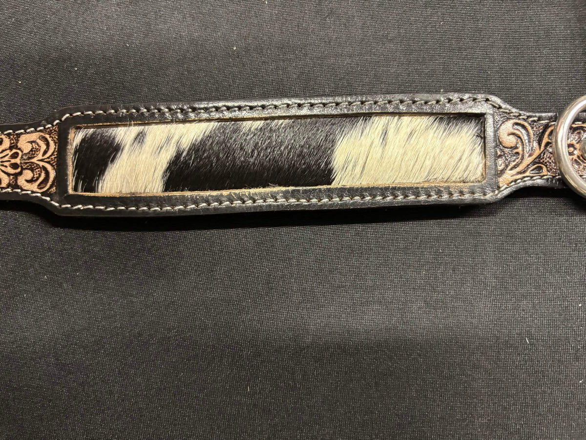Genuine Cowhide & Leather Small Dog Collar