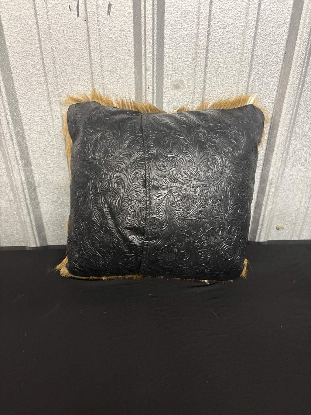 Rustic Axis Hide Decorative Pillow 12x12
