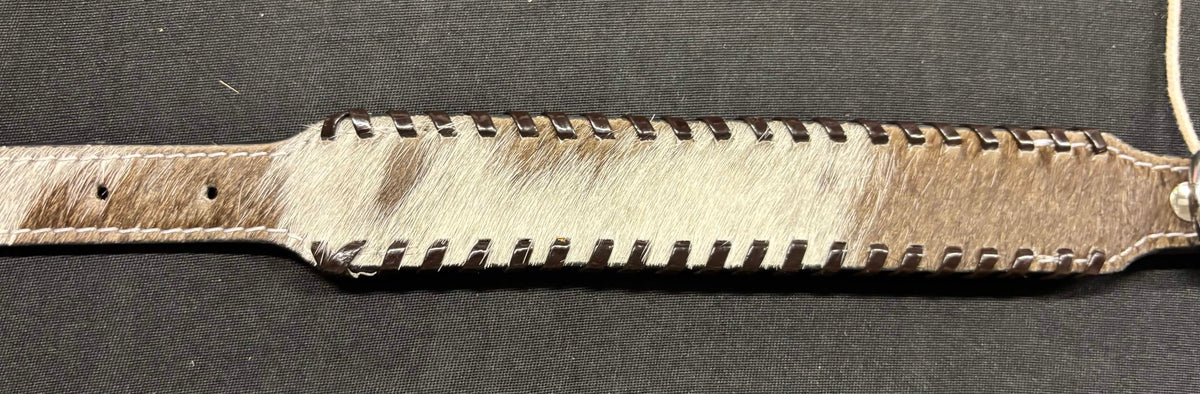 Genuine Cowhide & Leather Small Dog Collar