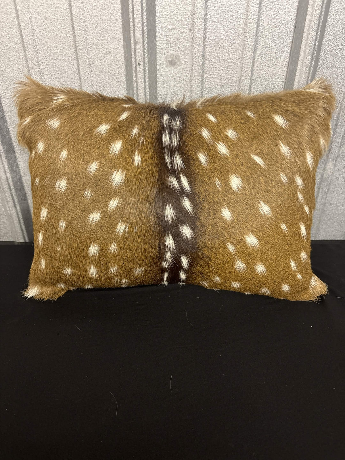 Rustic Axis Hide Decorative Rectangular Pillow