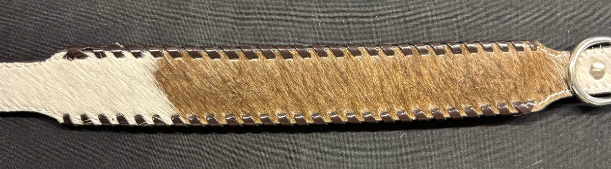 Genuine Cowhide Medium Dog Collar