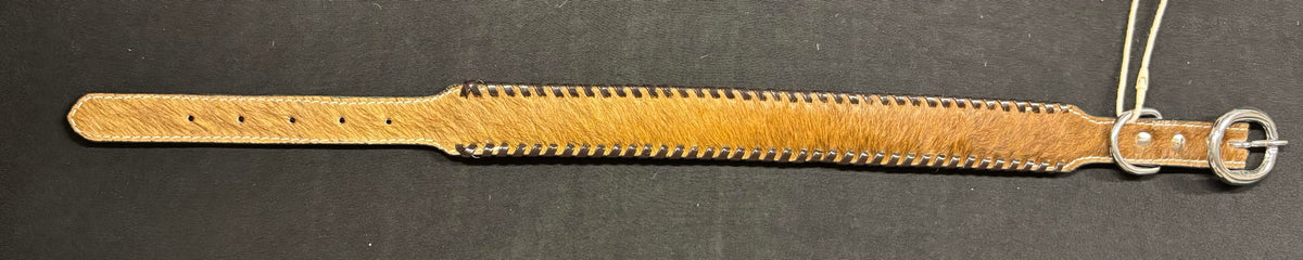 Genuine Cowhide Large Dog Collar