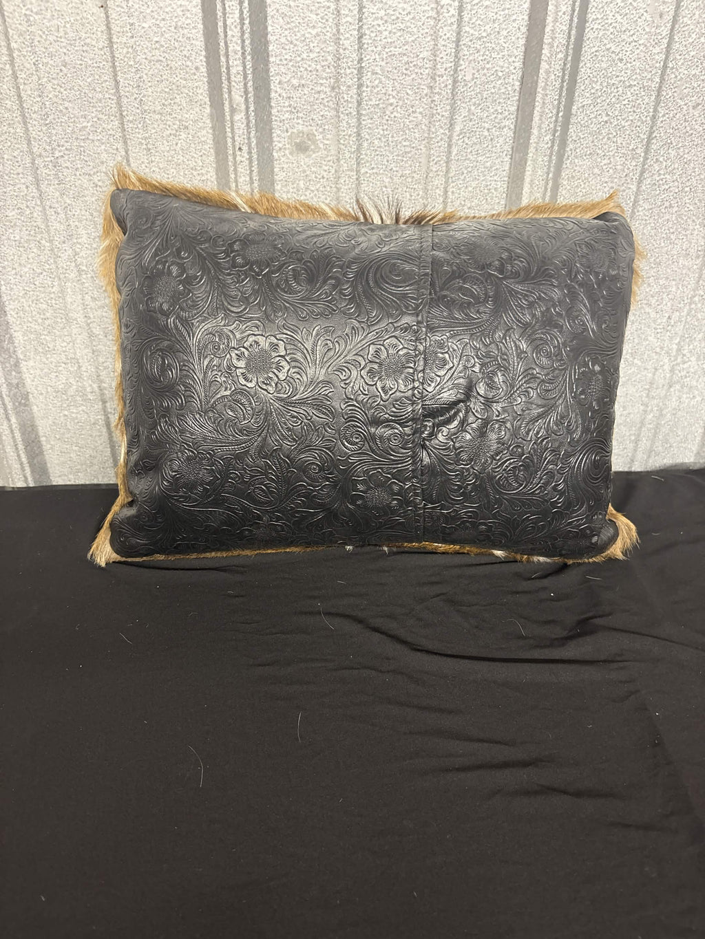 Rustic Axis Hide Decorative Rectangular Pillow