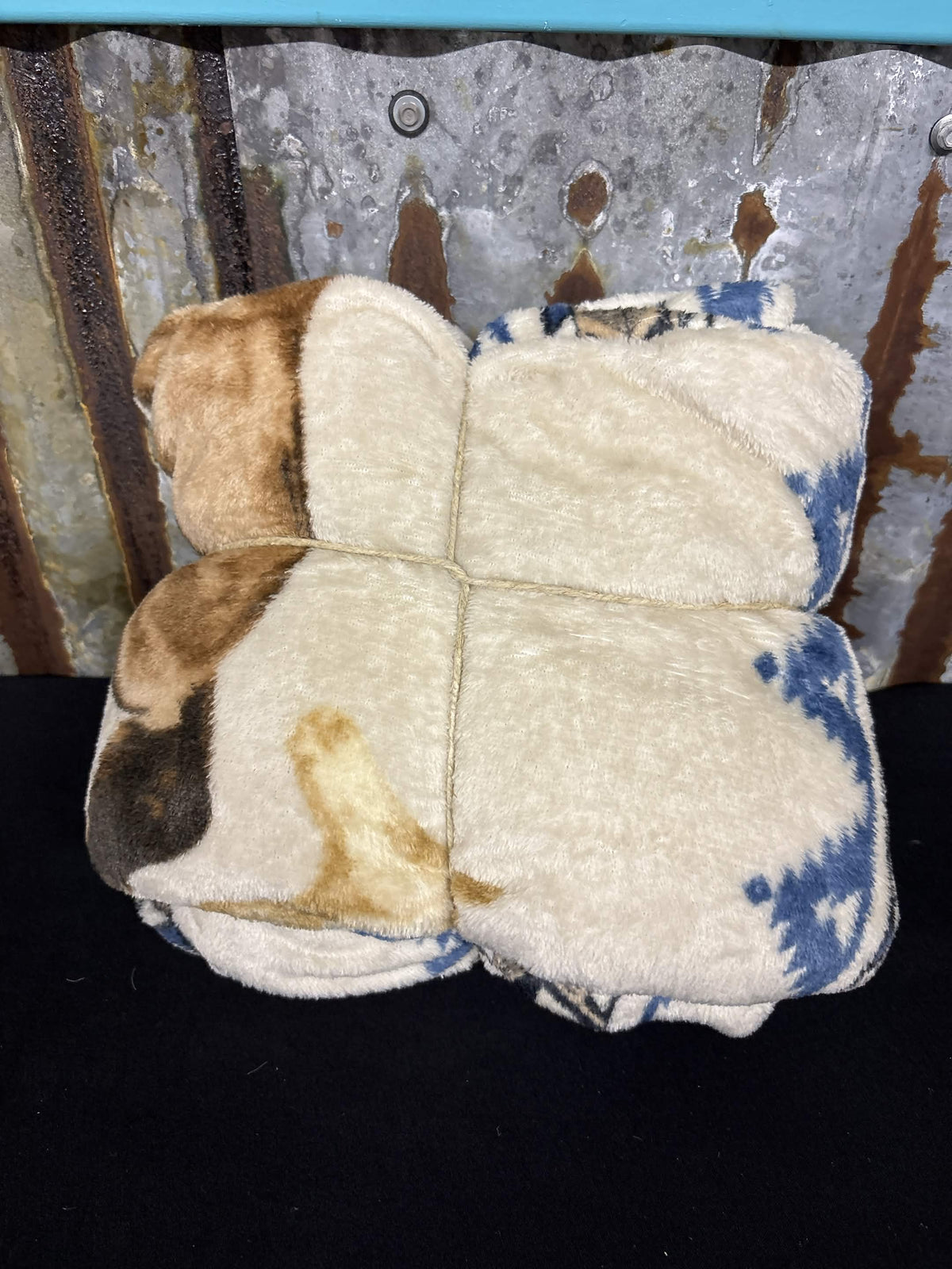 Running Horse & Southwestern Twin Throw