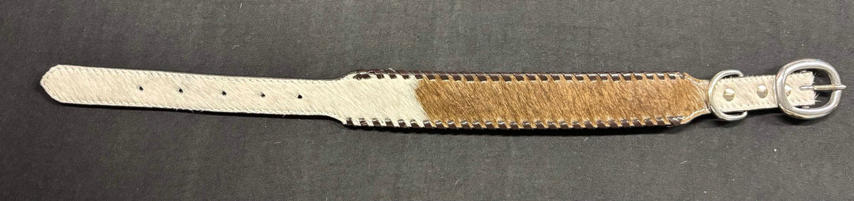 Genuine Cowhide Medium Dog Collar