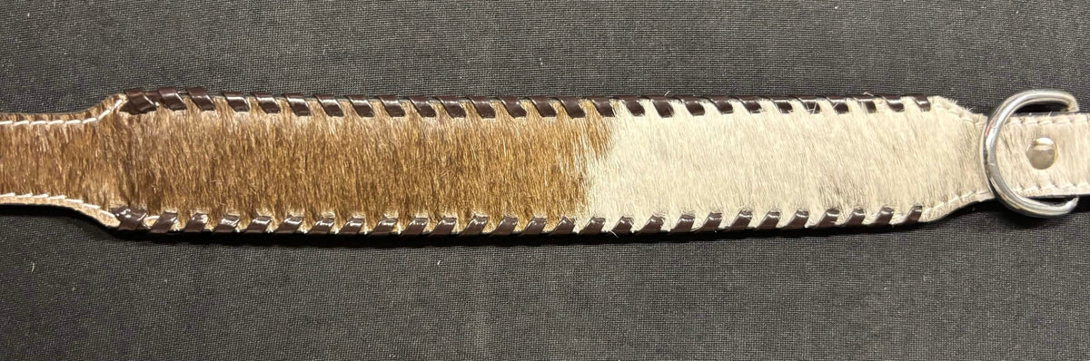 Genuine Cowhide Medium Dog Collar