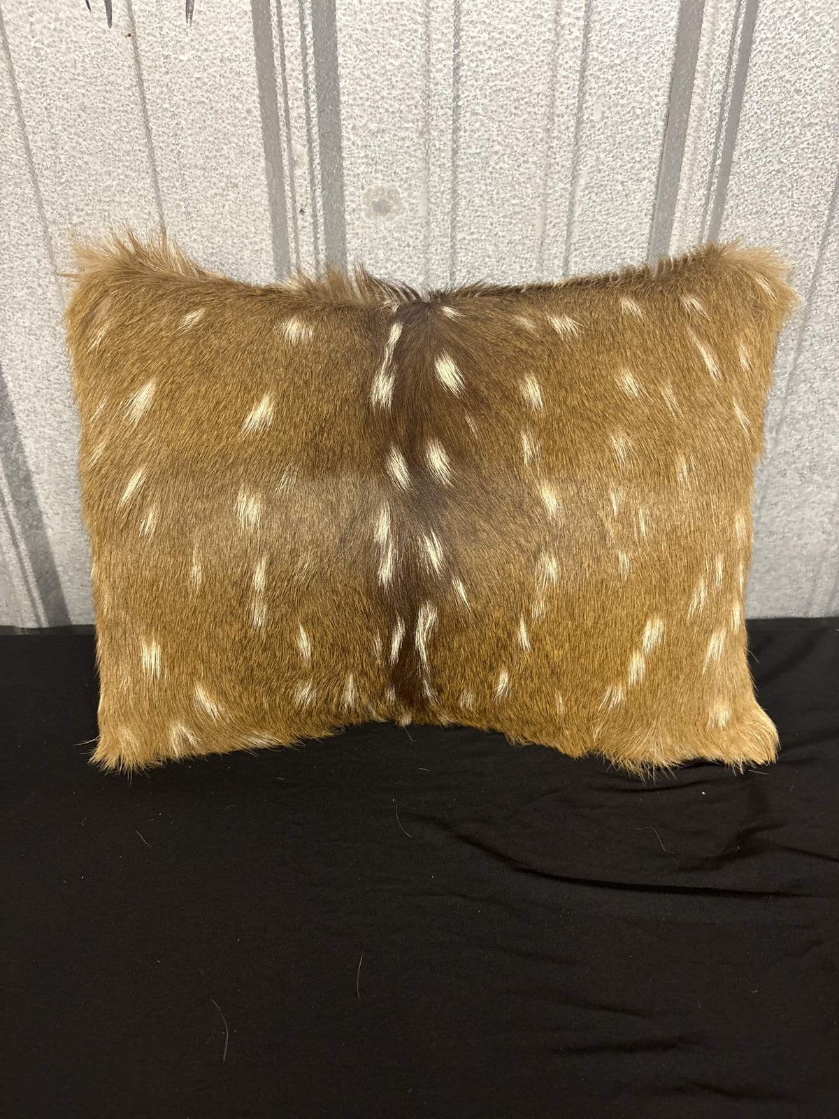 Rustic Axis Hide Decorative Rectangular Pillow