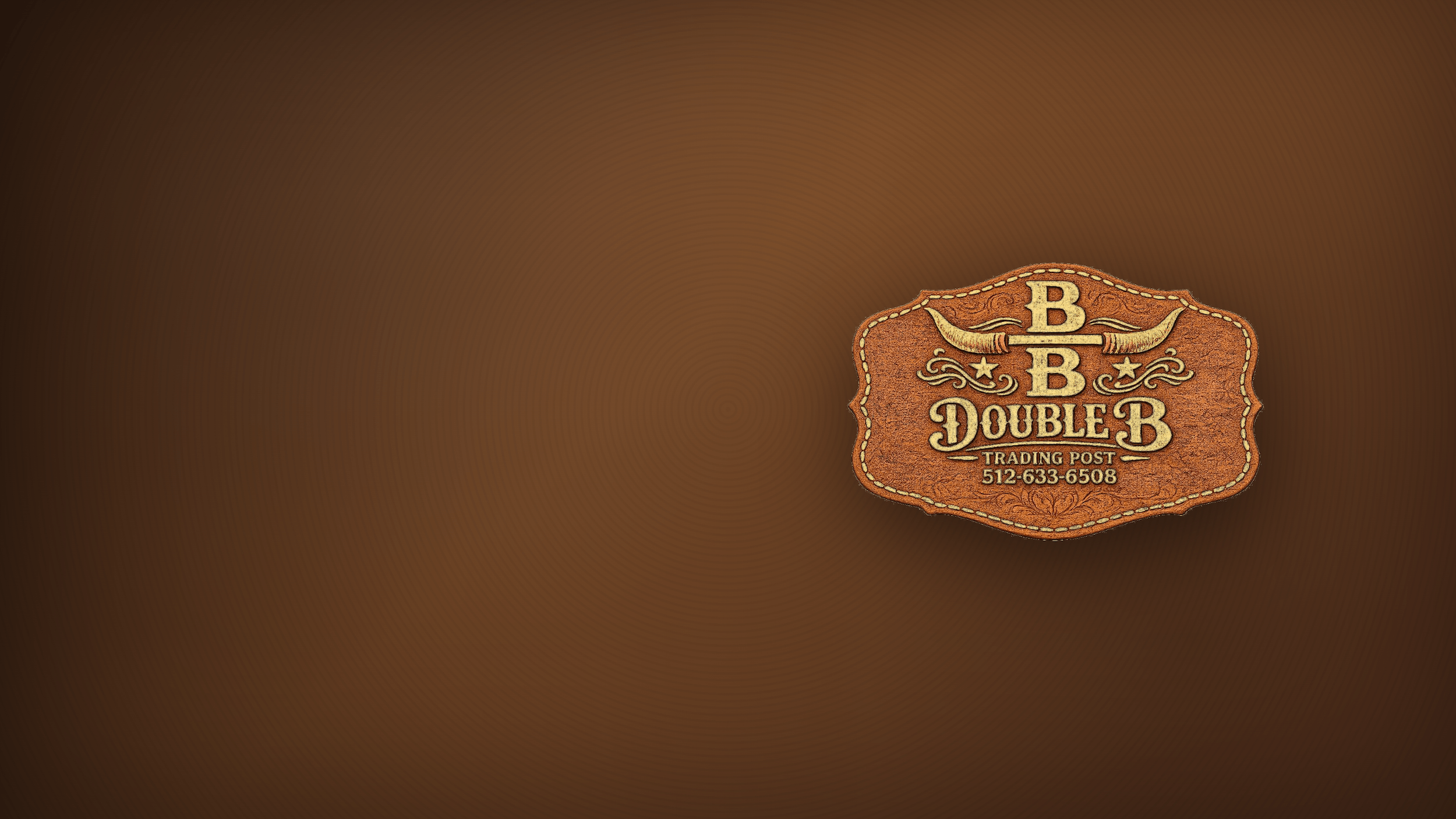 Western leather bag and turquoise jewelry from Double B Trading Post
